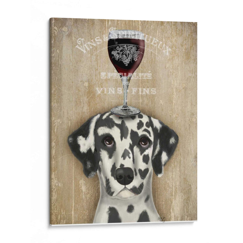 Perro Au Vin Dalmatian - Fab Funky | Cuadro decorativo de Canvas Lab