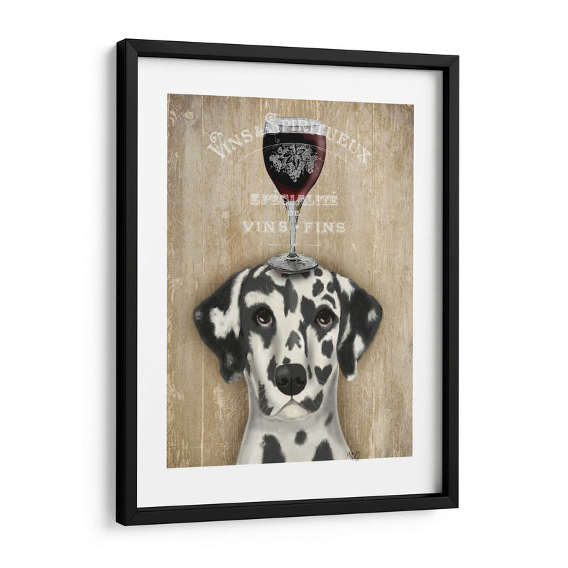 Perro Au Vin Dalmatian - Fab Funky | Cuadro decorativo de Canvas Lab