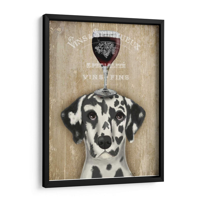 Perro Au Vin Dalmatian - Fab Funky | Cuadro decorativo de Canvas Lab