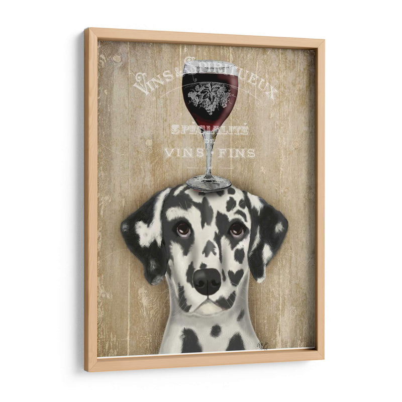 Perro Au Vin Dalmatian - Fab Funky | Cuadro decorativo de Canvas Lab