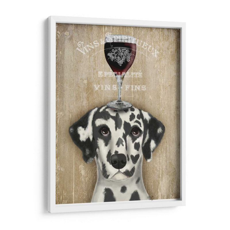 Perro Au Vin Dalmatian - Fab Funky | Cuadro decorativo de Canvas Lab