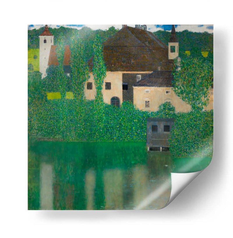 Water castle - Gustav Klimt | Cuadro decorativo de Canvas Lab