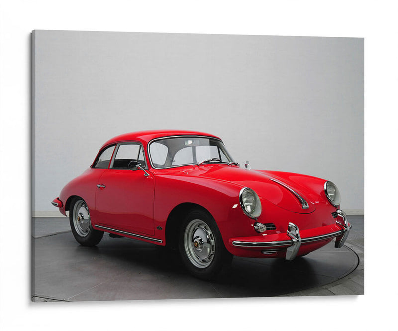 1961 Porsche 356B Super Coupe | Cuadro decorativo de Canvas Lab