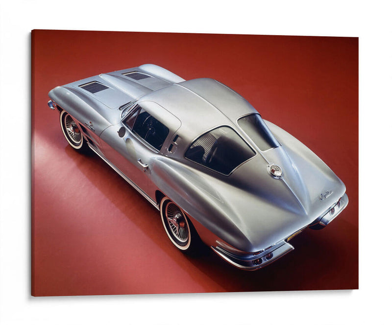1963 Chevrolet Corvette Sting Ray L84 | Cuadro decorativo de Canvas Lab
