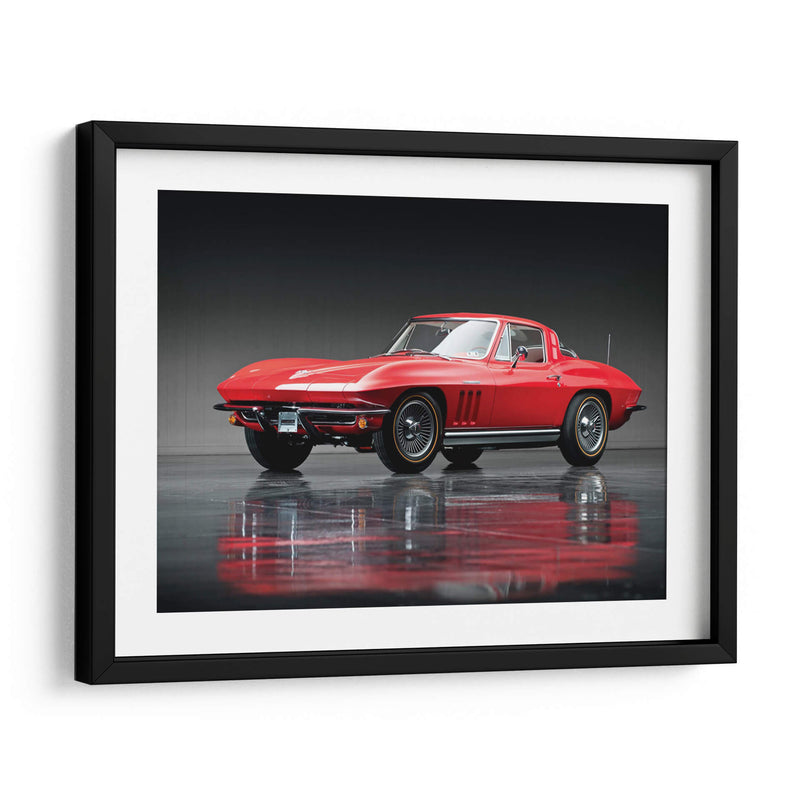 1965 Chevrolet Corvette Sting Ray | Cuadro decorativo de Canvas Lab