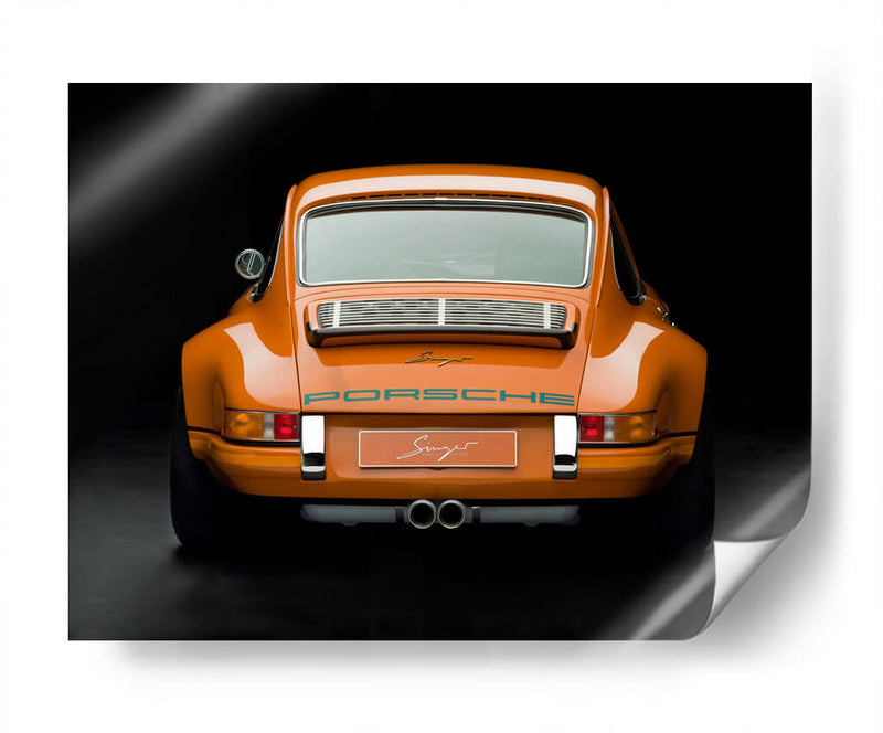 2009 Singer Porsche 911 | Cuadro decorativo de Canvas Lab