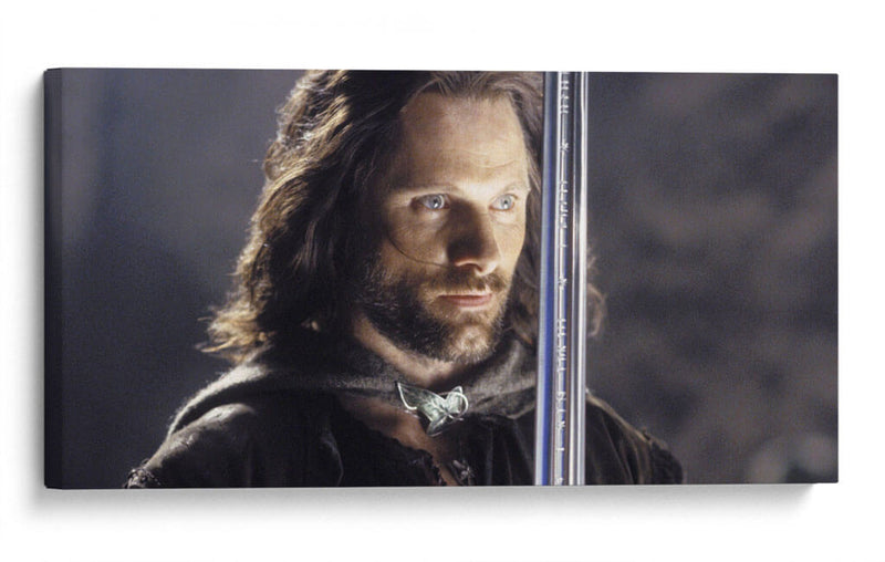 Aragorn y su espada | Cuadro decorativo de Canvas Lab