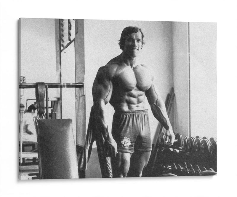 Bodybuilding Schwarzenegger | Cuadro decorativo de Canvas Lab