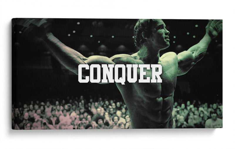 Conquer your body | Cuadro decorativo de Canvas Lab