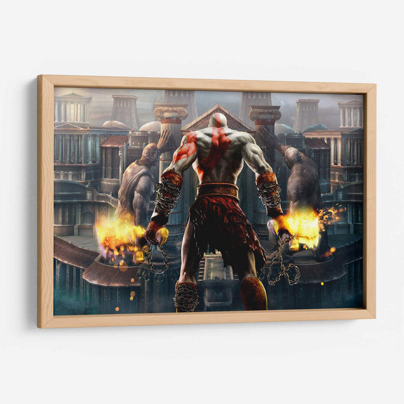 Entrance God of War | Cuadro decorativo de Canvas Lab
