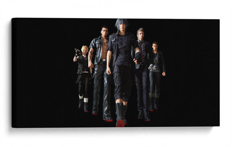 Final Fantasy guys | Cuadro decorativo de Canvas Lab