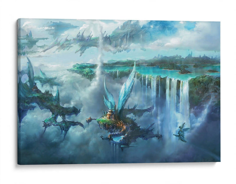 Final Fantasy world | Cuadro decorativo de Canvas Lab