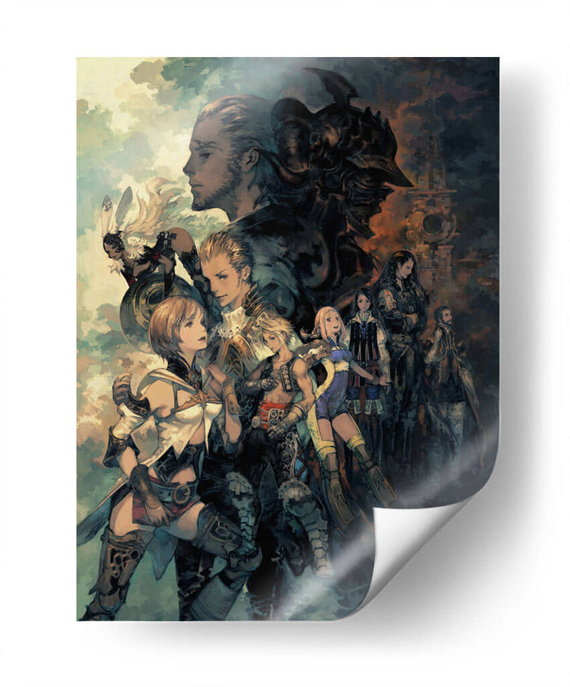 Final Fantasy XII key art | Cuadro decorativo de Canvas Lab