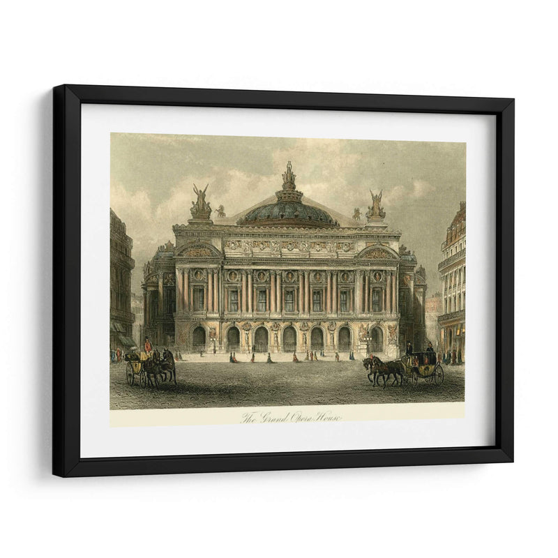 La Gran Opera House, París - T. Allom | Cuadro decorativo de Canvas Lab