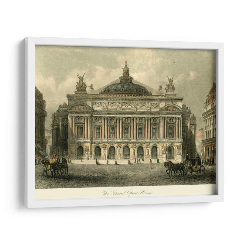 La Gran Opera House, París - T. Allom | Cuadro decorativo de Canvas Lab