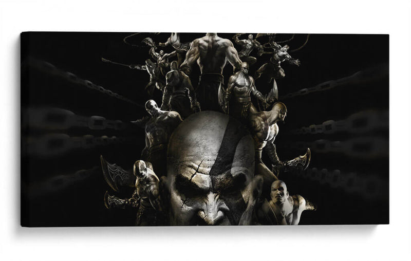 God of War Kratos | Cuadro decorativo de Canvas Lab