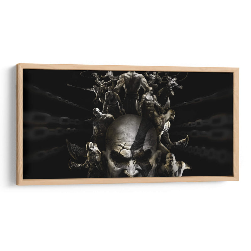 God of War Kratos | Cuadro decorativo de Canvas Lab