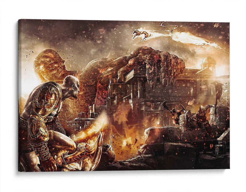 God of War moment | Cuadro decorativo de Canvas Lab