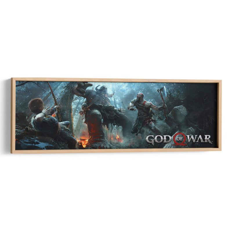God of War scene | Cuadro decorativo de Canvas Lab