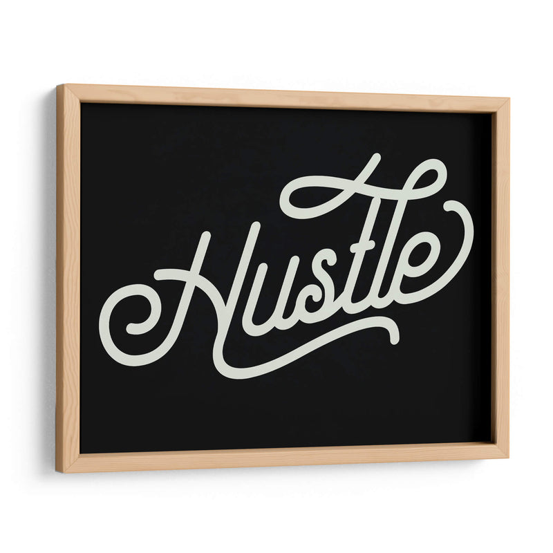Hustle | Cuadro decorativo de Canvas Lab