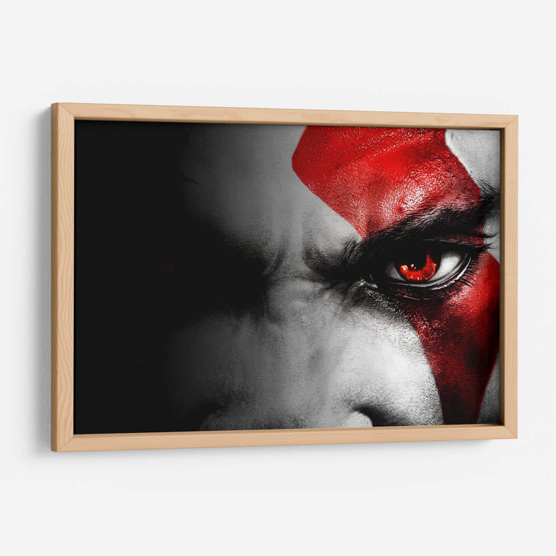 Kratos eyes | Cuadro decorativo de Canvas Lab