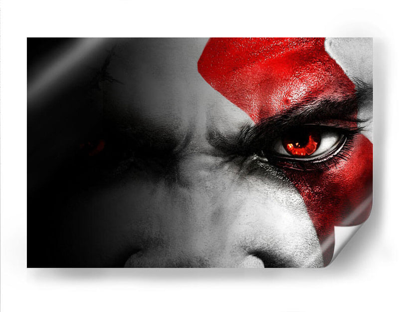 Kratos eyes | Cuadro decorativo de Canvas Lab