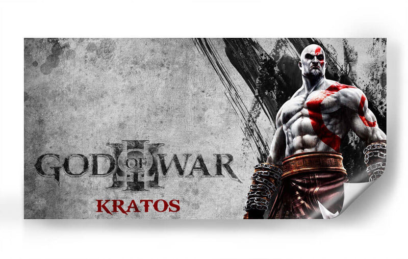 Kratos red | Cuadro decorativo de Canvas Lab