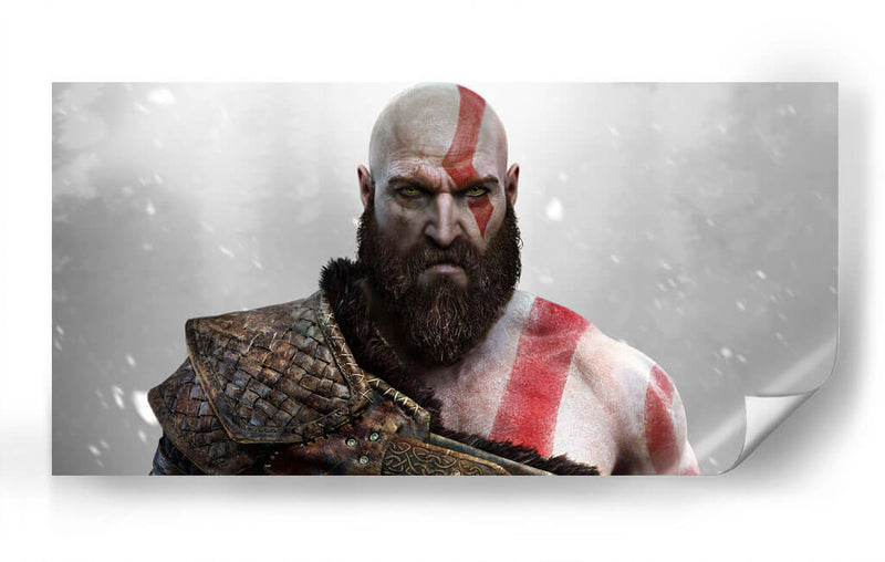 Kratos stare | Cuadro decorativo de Canvas Lab