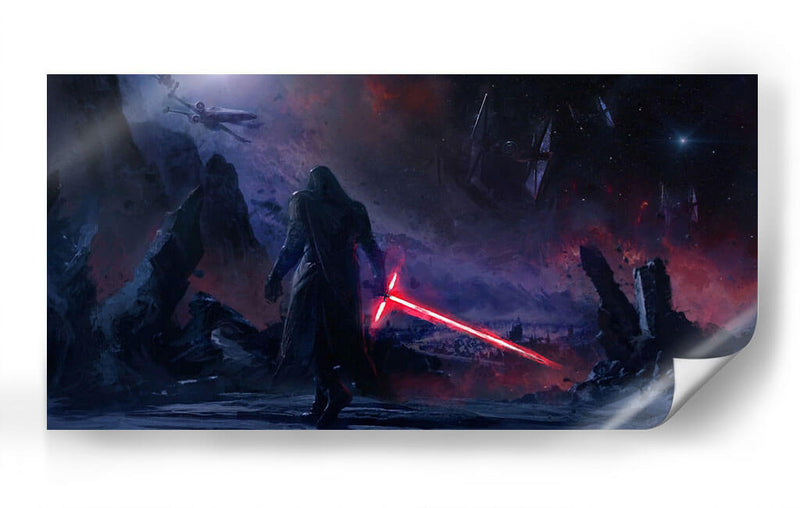 Kylo Ren Star Wars | Cuadro decorativo de Canvas Lab