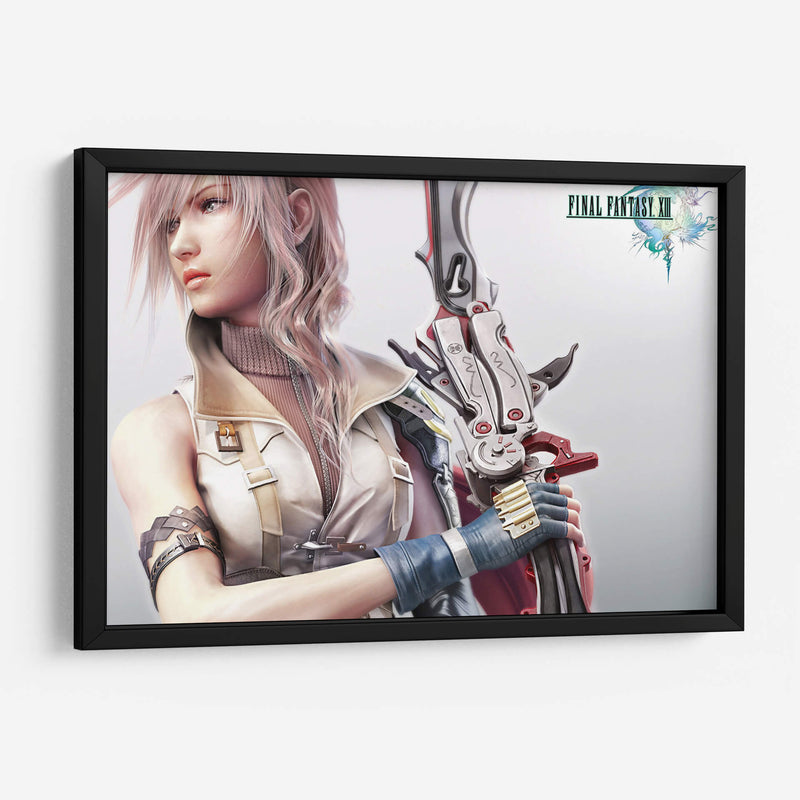 Lightning Final Fantasy | Cuadro decorativo de Canvas Lab