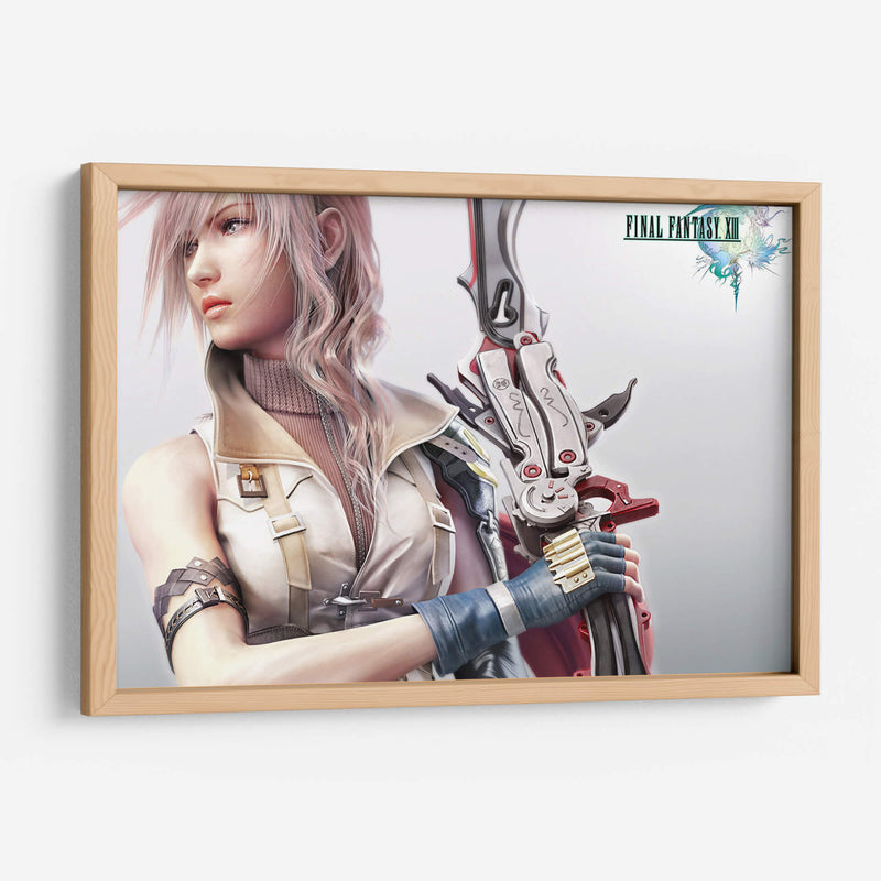 Lightning Final Fantasy | Cuadro decorativo de Canvas Lab
