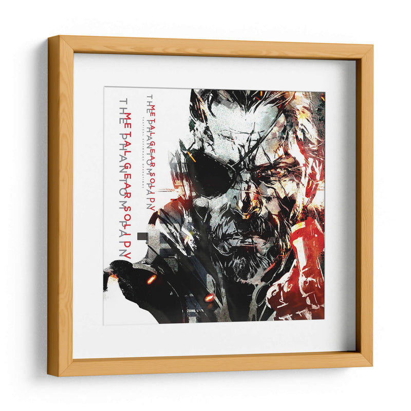 Metal Gear solid V | Cuadro decorativo de Canvas Lab