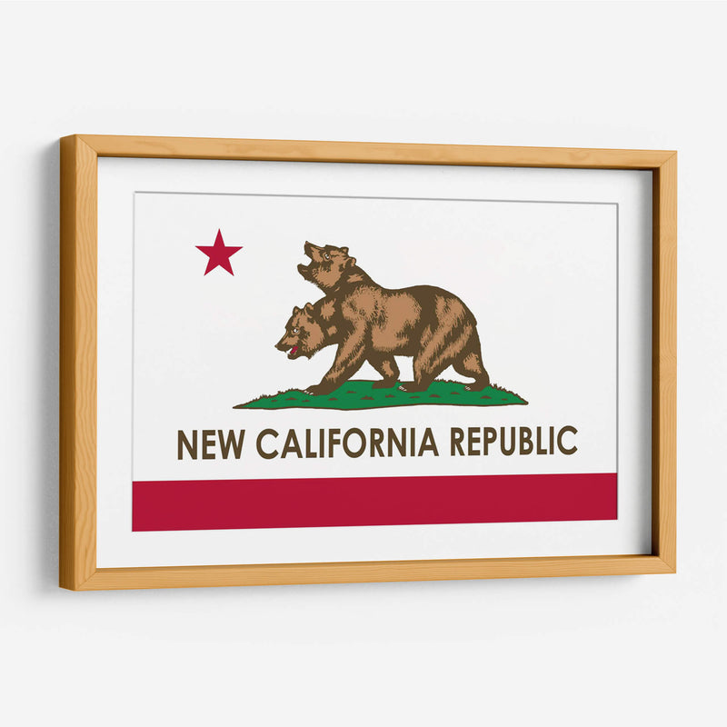 New California Republic | Cuadro decorativo de Canvas Lab