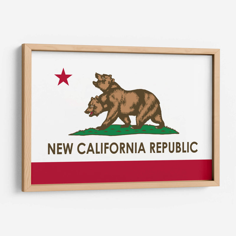 New California Republic | Cuadro decorativo de Canvas Lab
