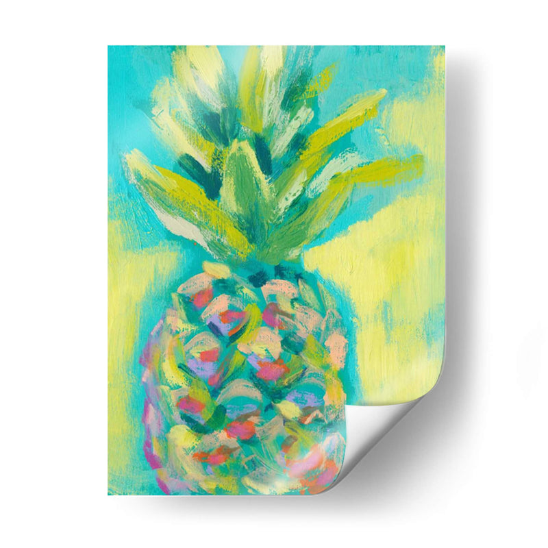 Piña Vibrante Ii - Jennifer Goldberger | Cuadro decorativo de Canvas Lab