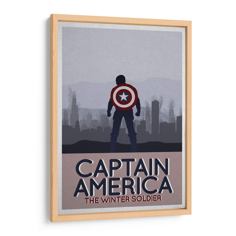 Captain America | Cuadro decorativo de Canvas Lab