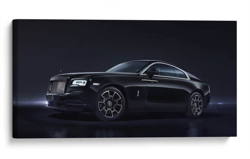 Rolls Royce Wraith Black Badge | Cuadro decorativo de Canvas Lab
