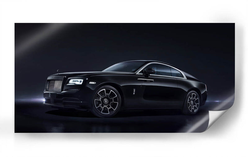 Rolls Royce Wraith Black Badge | Cuadro decorativo de Canvas Lab