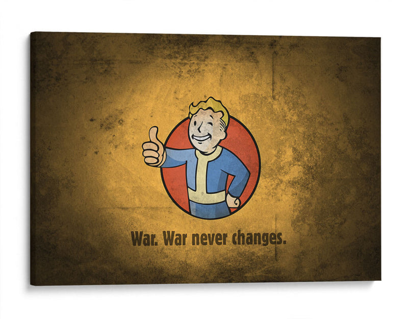 War never changes | Cuadro decorativo de Canvas Lab