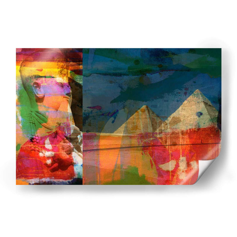 Faraones Y Pirámides Ii - Sisa Jasper | Cuadro decorativo de Canvas Lab