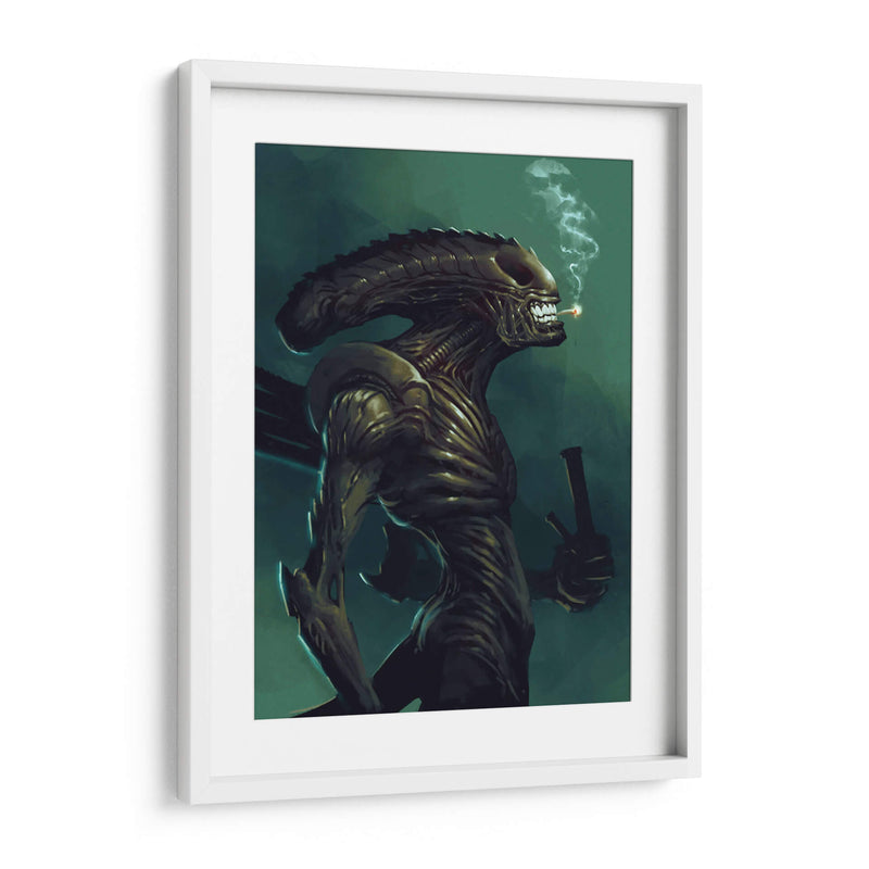Alien smoke | Cuadro decorativo de Canvas Lab
