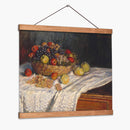 Frutero con manzanas y uvas - Claude O. Monet | Cuadro decorativo de Canvas Lab