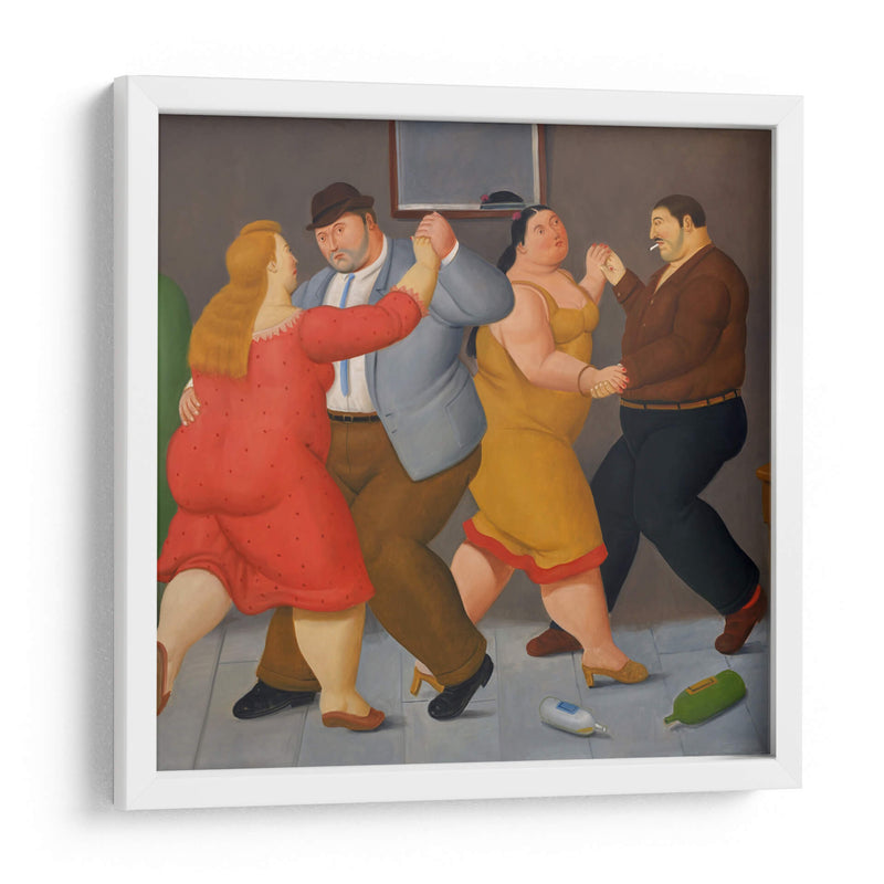 Bailadores - Fernando Botero | Cuadro decorativo de Canvas Lab