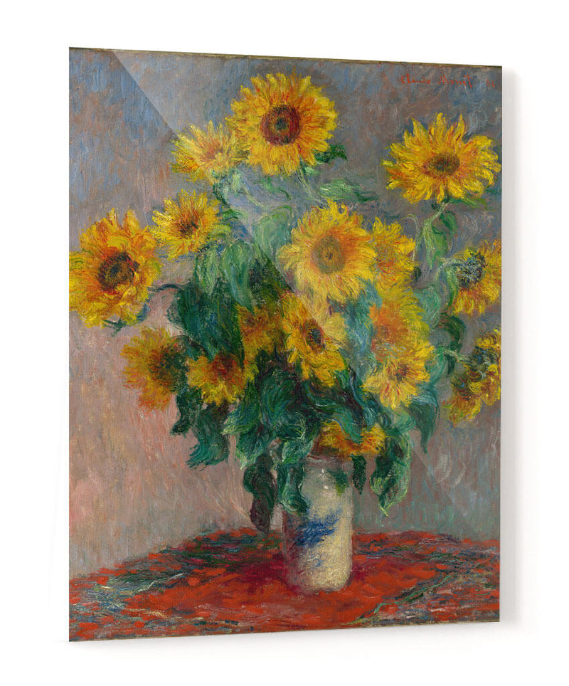 Bouquet of Sunflowers - Claude Monet | Cuadro decorativo de Canvas Lab