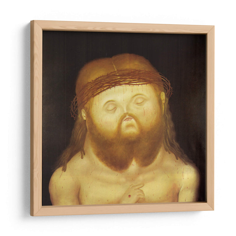 Cabeza de Cristo - Fernando Botero | Cuadro decorativo de Canvas Lab