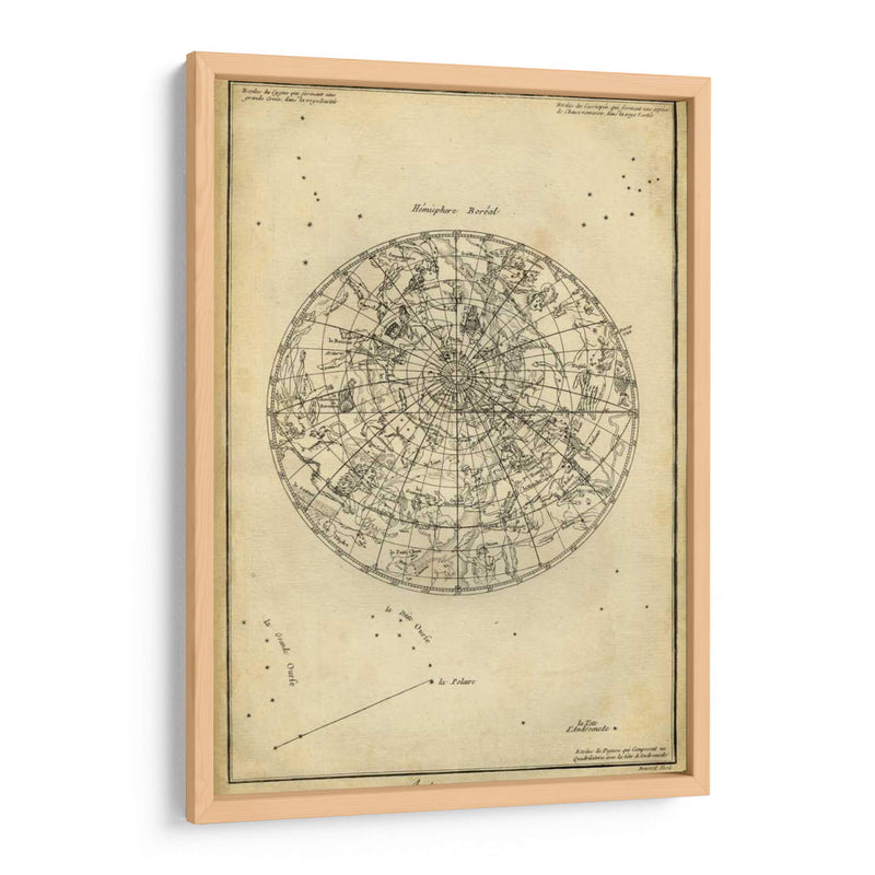Tabla De Astronomía Antigua I - Denis Diderot | Cuadro decorativo de Canvas Lab