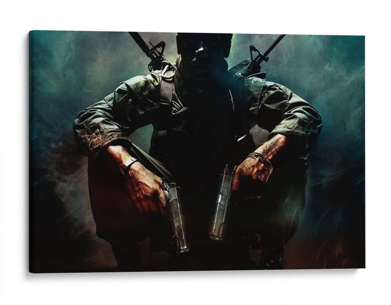 Call of Duty guns | Cuadro decorativo de Canvas Lab