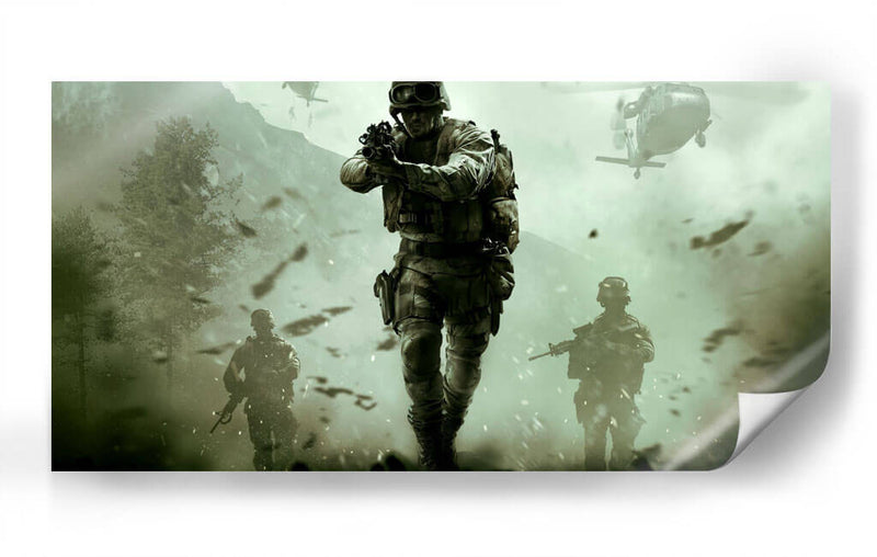 Call of Duty Modern Warfare | Cuadro decorativo de Canvas Lab