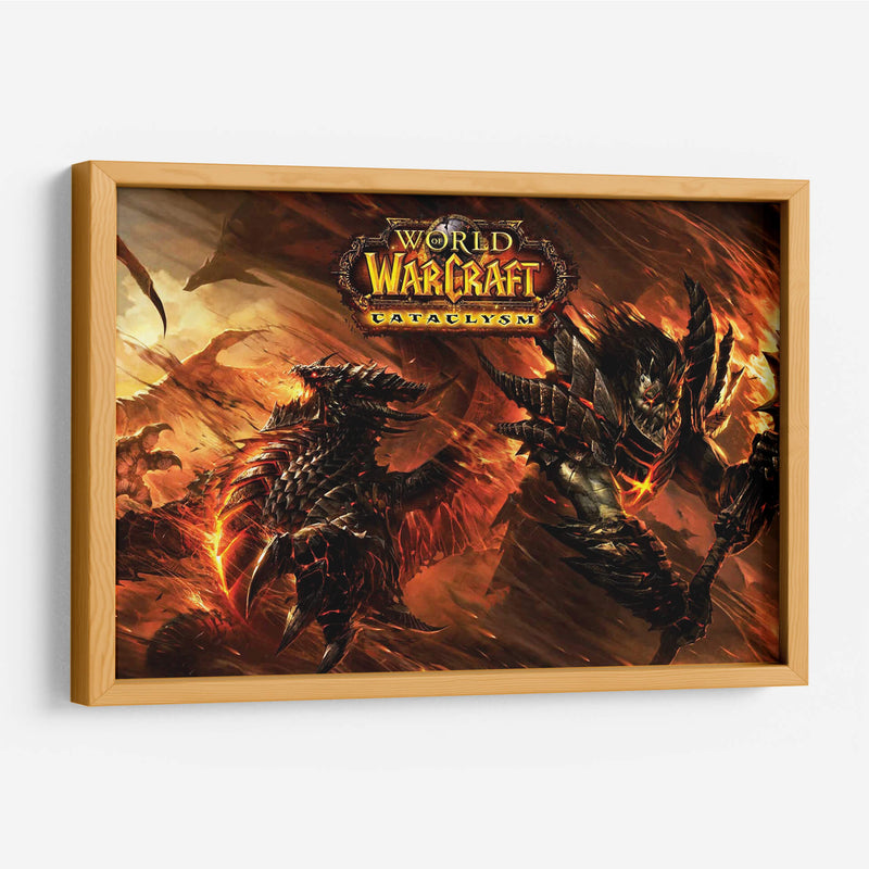 Cataclysm World of Warcraft | Cuadro decorativo de Canvas Lab