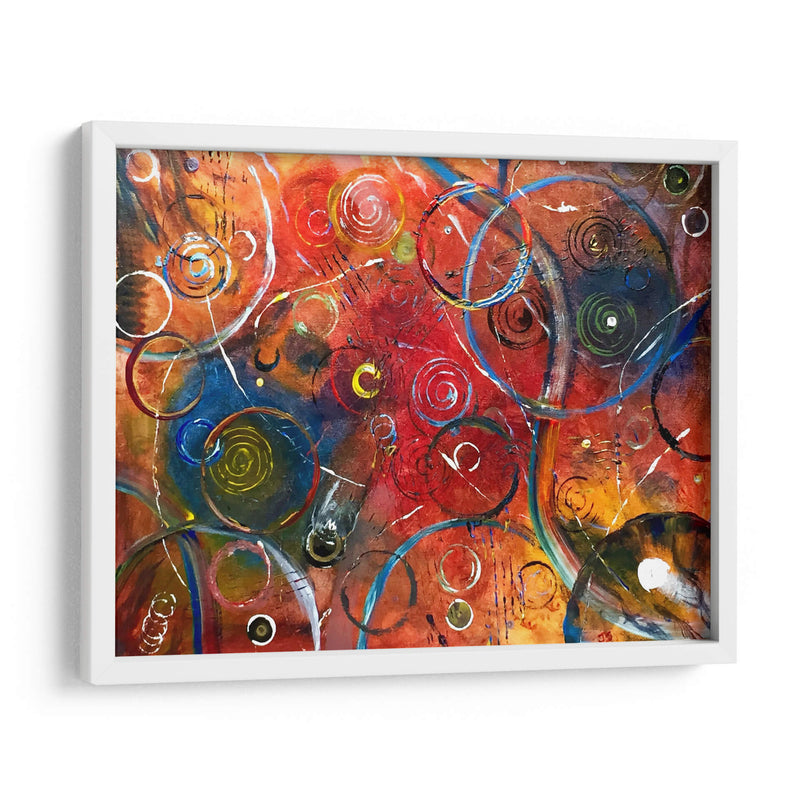 Circulos de colores | Cuadro decorativo de Canvas Lab